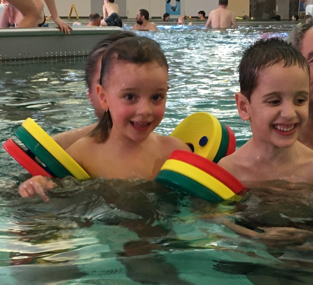 Gemeinsames Plantschen